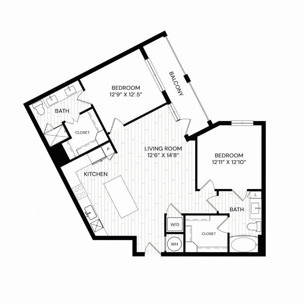 B2 floor plan